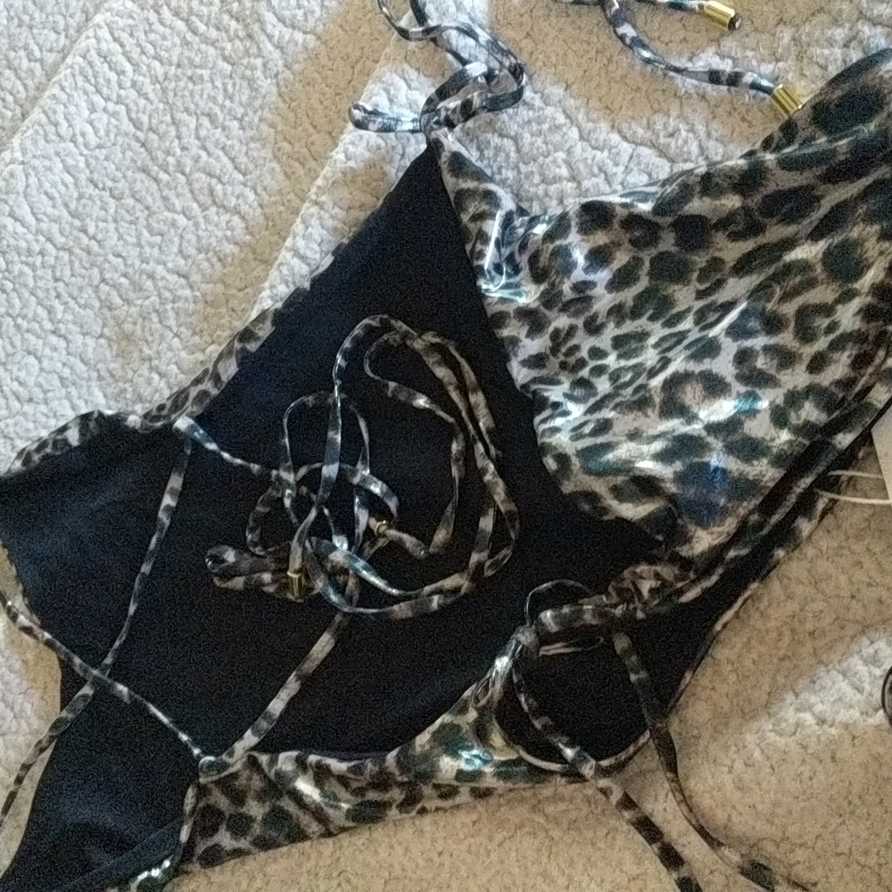 Normaillot Leopard Swimsuit Small - Picture 3 of 11
